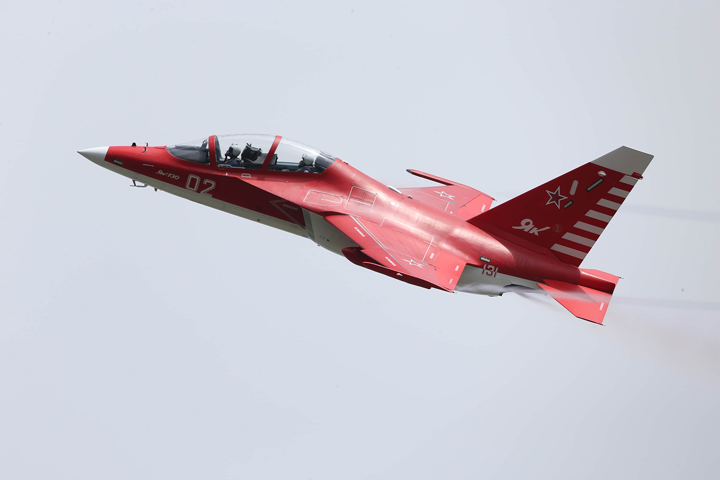 Test pilots of Yakovlev Design Bureau set world records with Yak-130 aircraft