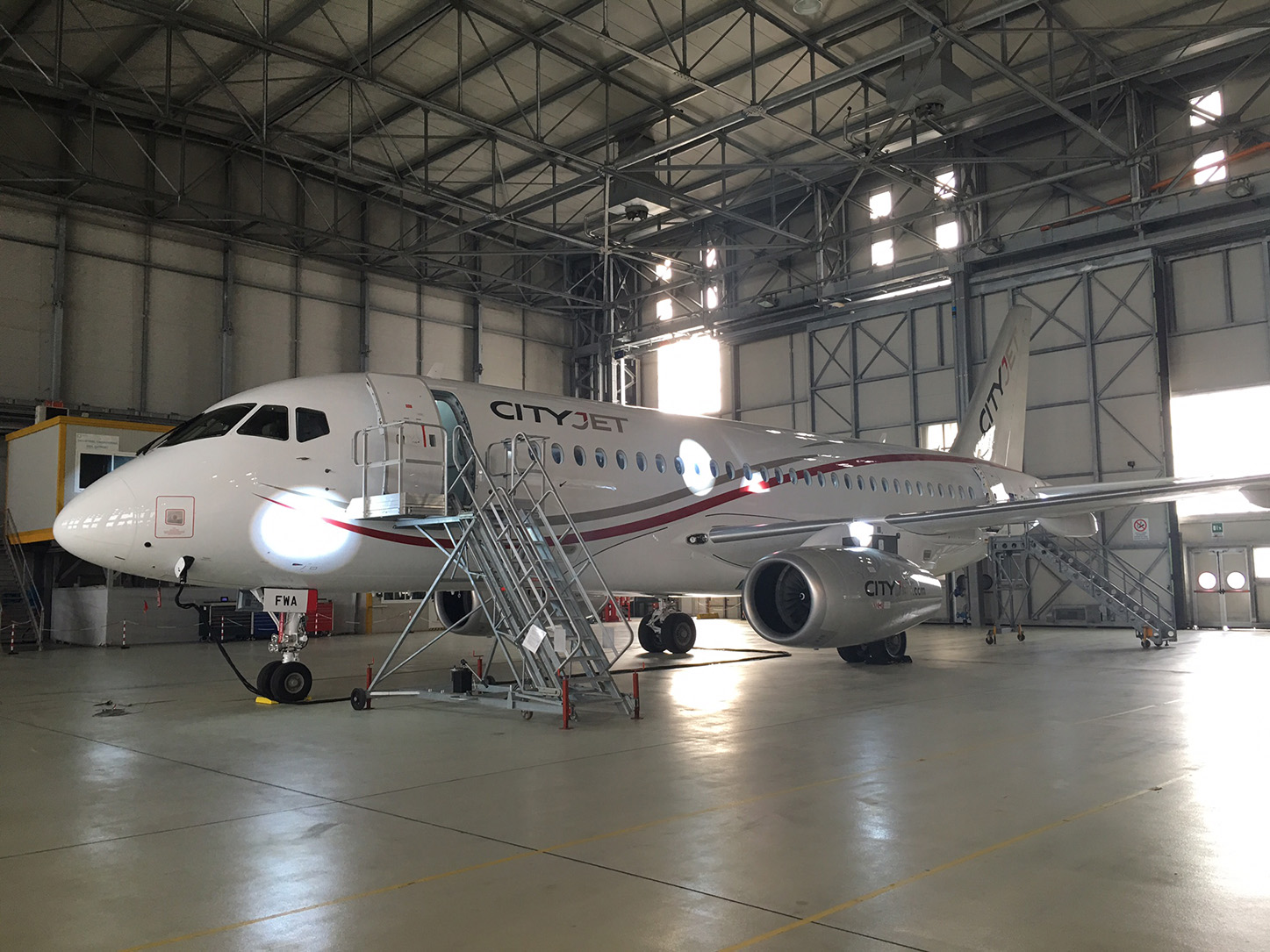 First Sukhoi Superjet 100 delivered to CityJet