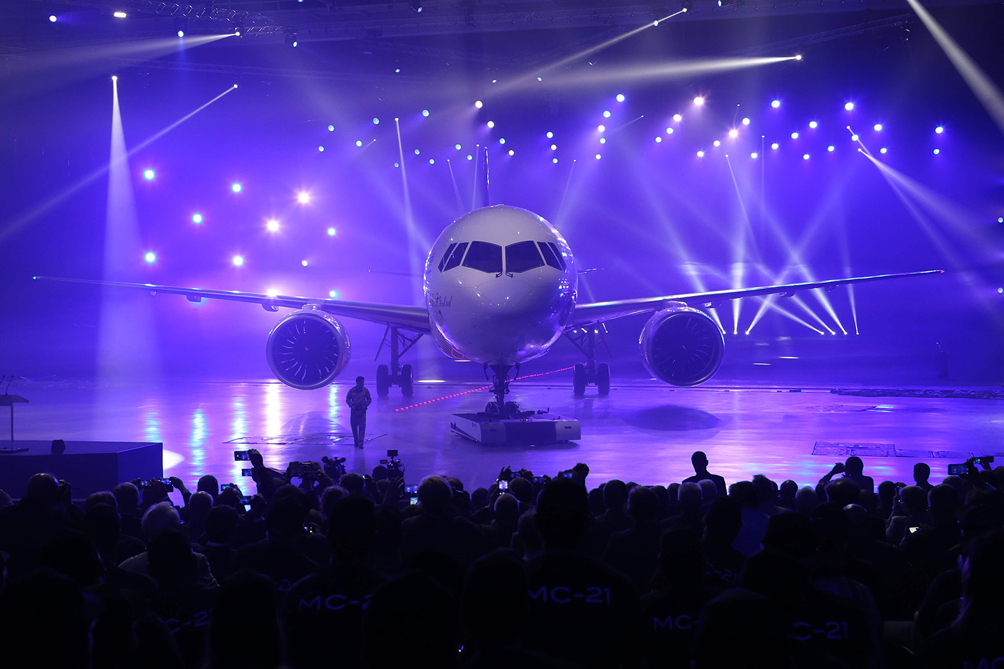 MC-21 rolled out